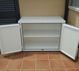 Armario exterior de aluminio
